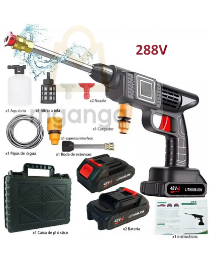 Hidrolavadora Portátil Pro 288V | Doble Batería y Alta Presión
