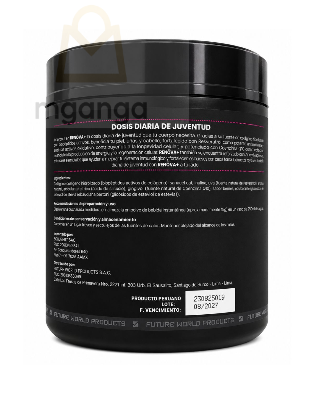 Colageno Hidrolizado Berries 315g Renova