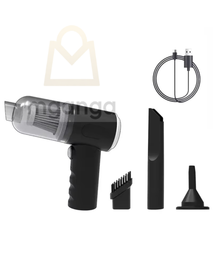 Aspiradora de Mano Inalámbrica 2 en 1 Recargable USB | Potente para Auto, Hogar y Oficina