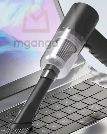 Aspiradora de Mano Inalámbrica 2 en 1 Recargable USB | Potente para Auto, Hogar y Oficina